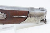 Antique MAUBEUGE French Model An IX PERC. Conversion GENDARMERIE PistolMAUBEUGE ARSENAL Military GENDARMERIE Pistol - 5 of 20