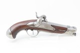 Antique MAUBEUGE French Model An IX PERC. Conversion GENDARMERIE PistolMAUBEUGE ARSENAL Military GENDARMERIE Pistol - 2 of 20