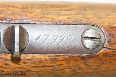 “CENTENNIAL MODEL” WINCHESTER Model 1876 .45-60 Lever Action RIFLE Antique Classic Lever Action Rifle Made in 1881 - Image 6 of 18