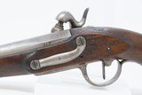 Antique MAUBEUGE French Model An IX PERC. Conversion GENDARMERIE PistolMAUBEUGE ARSENAL Military GENDARMERIE Pistol - 19 of 20