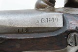 Antique MAUBEUGE French Model An IX PERC. Conversion GENDARMERIE PistolMAUBEUGE ARSENAL Military GENDARMERIE Pistol - 10 of 20