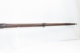 Antique U.S. SPRINGFIELD ARSENAL Model 1816 .69 Caliber FLINTLOCK MusketUnconverted Flintlock Made in 1834 - 10 of 20
