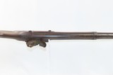 Antique U.S. SPRINGFIELD ARSENAL Model 1816 .69 Caliber FLINTLOCK MusketUnconverted Flintlock Made in 1834 - 12 of 20