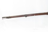 Antique U.S. SPRINGFIELD ARSENAL Model 1816 .69 Caliber FLINTLOCK MusketUnconverted Flintlock Made in 1834 - 18 of 20