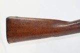 Antique U.S. SPRINGFIELD ARSENAL Model 1816 .69 Caliber FLINTLOCK MusketUnconverted Flintlock Made in 1834 - 3 of 20