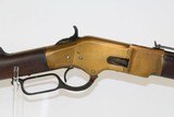c1873 mfr. Antique Winchester YELLOWBOY Model 1866 MUSKET .44 Henry Rimfire Lever Action MUSKET Made in 1873 With Bayonet! - 12 of 14