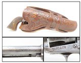 c1900 mfr. COLT FRONTIER SIX-SHOOTER SAA .44-40 WCF Revolver Model 1873 C&R
With Vintage Double Loop Tooled Holster! - 1 of 21