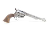 c1900 mfr. COLT FRONTIER SIX-SHOOTER SAA .44-40 WCF Revolver Model 1873 C&R
With Vintage Double Loop Tooled Holster! - 17 of 21