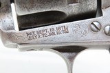 c1900 mfr. COLT FRONTIER SIX-SHOOTER SAA .44-40 WCF Revolver Model 1873 C&R
With Vintage Double Loop Tooled Holster! - 4 of 21