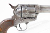c1900 mfr. COLT FRONTIER SIX-SHOOTER SAA .44-40 WCF Revolver Model 1873 C&R
With Vintage Double Loop Tooled Holster! - 8 of 21