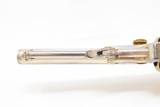Engraved SILVER/GOLD/NICKEL/IVORY Antique COLT Model 1849 POCKET Revolver
Originally Made in 1852; With Carved Eagle/Snake Grip - 23 of 25