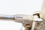 Engraved SILVER/GOLD/NICKEL/IVORY Antique COLT Model 1849 POCKET Revolver
Originally Made in 1852; With Carved Eagle/Snake Grip - 9 of 25