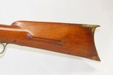 LANCASTER PENNSYLVANIA LONG RIFLE by HENRY LEMAN Antique FULL-STOCK .34 Cal By One of Lancaster, PA’s Most Notable Gunmakers! - 16 of 20