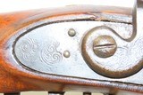 LANCASTER PENNSYLVANIA LONG RIFLE by HENRY LEMAN Antique FULL-STOCK .34 Cal By One of Lancaster, PA’s Most Notable Gunmakers! - 8 of 20
