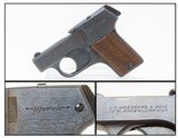 c1920s MOSSBERG “BROWNIE” Four Barrel .22 LR DERINGER Pistol LONG RIFLE C&R O.F. Mossberg’s FIRST GUN/PISTOL Produced - 1 of 18