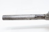 CIVIL WAR Era SCARCE Antique LUCIUS W. POND .32 Caliber RF Pocket RevolverPatent Infringement Revolver Sued by S&W - 12 of 18