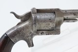 CIVIL WAR Era SCARCE Antique LUCIUS W. POND .32 Caliber RF Pocket RevolverPatent Infringement Revolver Sued by S&W - 17 of 18