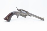 CIVIL WAR Era SCARCE Antique LUCIUS W. POND .32 Caliber RF Pocket RevolverPatent Infringement Revolver Sued by S&W - 15 of 18