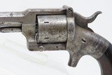 CIVIL WAR Era SCARCE Antique LUCIUS W. POND .32 Caliber RF Pocket RevolverPatent Infringement Revolver Sued by S&W - 4 of 18