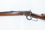 c1918 mfr WINCHESTER Model 1892 Lever Action REPEATING RIFLE .32-20 WCF C&R Great War Era Winchester with Octagonal Barrel - 4 of 21