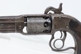 SCARCE c1862 SAVAGE NAVY Revolver CIVIL Antique CIVIL WAR .36 Union Sidearm Unique Early 1860s Two-Trigger Revolver - 4 of 17