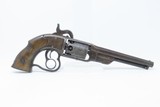 SCARCE c1862 SAVAGE NAVY Revolver CIVIL Antique CIVIL WAR .36 Union Sidearm Unique Early 1860s Two-Trigger Revolver - 14 of 17