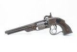 SCARCE c1862 SAVAGE NAVY Revolver CIVIL Antique CIVIL WAR .36 Union Sidearm Unique Early 1860s Two-Trigger Revolver - 2 of 17