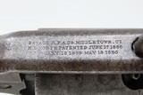 SCARCE c1862 SAVAGE NAVY Revolver CIVIL Antique CIVIL WAR .36 Union Sidearm Unique Early 1860s Two-Trigger Revolver - 8 of 17