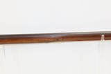 EARLY AMERICAN, NEW ENGLAND FLINTLOCK MUSKET by JOHN MASON .60 Cal Antiquec1790s Period Flintlock NE Fowler/BUCK & BALL - 5 of 21