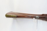EARLY AMERICAN, NEW ENGLAND FLINTLOCK MUSKET by JOHN MASON .60 Cal Antiquec1790s Period Flintlock NE Fowler/BUCK & BALL - 13 of 21
