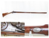 EARLY AMERICAN, NEW ENGLAND FLINTLOCK MUSKET by JOHN MASON .60 Cal Antiquec1790s Period Flintlock NE Fowler/BUCK & BALL - 1 of 21