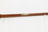 EARLY AMERICAN, NEW ENGLAND FLINTLOCK MUSKET by JOHN MASON .60 Cal Antiquec1790s Period Flintlock NE Fowler/BUCK & BALL - 9 of 21