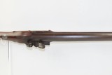 EARLY AMERICAN, NEW ENGLAND FLINTLOCK MUSKET by JOHN MASON .60 Cal Antiquec1790s Period Flintlock NE Fowler/BUCK & BALL - 14 of 21