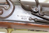 EARLY AMERICAN, NEW ENGLAND FLINTLOCK MUSKET by JOHN MASON .60 Cal Antiquec1790s Period Flintlock NE Fowler/BUCK & BALL - 7 of 21