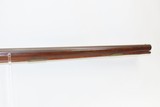 EARLY AMERICAN, NEW ENGLAND FLINTLOCK MUSKET by JOHN MASON .60 Cal Antiquec1790s Period Flintlock NE Fowler/BUCK & BALL - 6 of 21