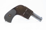 FINE RARE c1910 J.P. SAUER & SOHN Bär DOUBLE-SHOT .25 ACP Pistol German C&R 4-SHOT FLAT Pocket Pistol with SWIVELING MAGAZINE BLOCK - 17 of 20