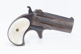 Classic REMINGTON Double DERINGER .41 Caliber Rimfire Type II C&R PISTOLOver/Under .41 Caliber Hideout Pistol - 11 of 13