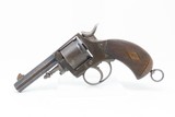 Liege Proofed BELGIAN 9mm Cal. DOUBLE ACTION Self-Defense POCKET RevolverEarly 20th Century Belgian Revolver with a Lanyard Ring Safety! - 2 of 20