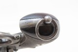 Liege Proofed BELGIAN 9mm Cal. DOUBLE ACTION Self-Defense POCKET RevolverEarly 20th Century Belgian Revolver with a Lanyard Ring Safety! - 11 of 20
