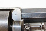 Liege Proofed BELGIAN 9mm Cal. DOUBLE ACTION Self-Defense POCKET RevolverEarly 20th Century Belgian Revolver with a Lanyard Ring Safety! - 16 of 20