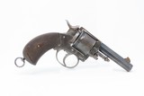 Liege Proofed BELGIAN 9mm Cal. DOUBLE ACTION Self-Defense POCKET RevolverEarly 20th Century Belgian Revolver with a Lanyard Ring Safety! - 17 of 20