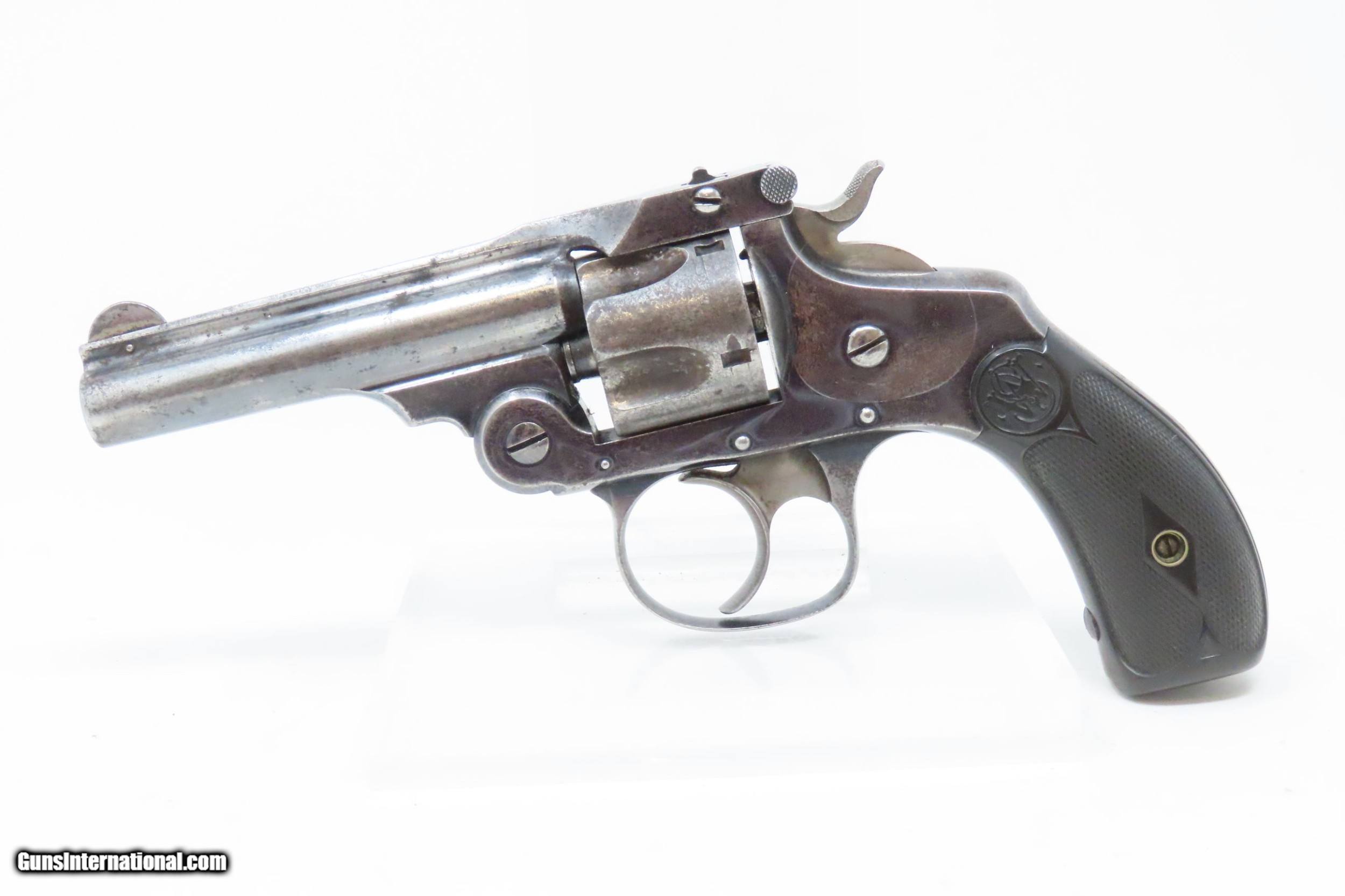 Smith & Wesson 32 Double Action Fourth Model revolver for sale.