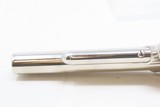 Antique SMITH & WESSON Number 1-1/2 2nd Issue .32 Caliber Rimfire REVOLVERNickel Plated WILD WEST S&W Spur Trigger - 12 of 16