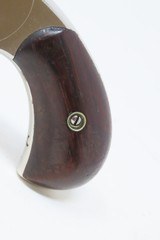 Antique SMITH & WESSON Number 1-1/2 2nd Issue .32 Caliber Rimfire REVOLVERNickel Plated WILD WEST S&W Spur Trigger - 3 of 16