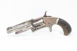 SCARCE Antique MARLIN FIREARMS No. 32 Standard 1875 Spur Trigger REVOLVERWILD WEST Self Defense Concealed Carry! - 2 of 17
