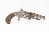 SCARCE Antique MARLIN FIREARMS No. 32 Standard 1875 Spur Trigger REVOLVERWILD WEST Self Defense Concealed Carry! - 14 of 17