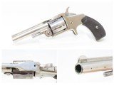 ENGRAVED Antique OTIS SMITH .32 Cal. Rimfire SPUR TRIGGER Pocket REVOLVER1 of Less Than 4,000 Manufactured - 1 of 16