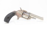 ENGRAVED Antique OTIS SMITH .32 Cal. Rimfire SPUR TRIGGER Pocket REVOLVER1 of Less Than 4,000 Manufactured - 13 of 16