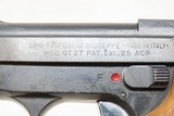 Italian TANFOGLIO Model GT 27 .25 ACP Cal. Semi-Auto Modern POCKET Pistol
EXCAM Marked Self-Defense Pistol - 9 of 16