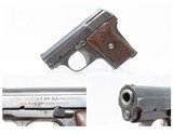 Spanish ASTRA FIRECAT .25 ACP Caliber Semi-Automatic POCKET/VEST Pistol C&R Spanish Copy of the BABY BROWNING - 1 of 18